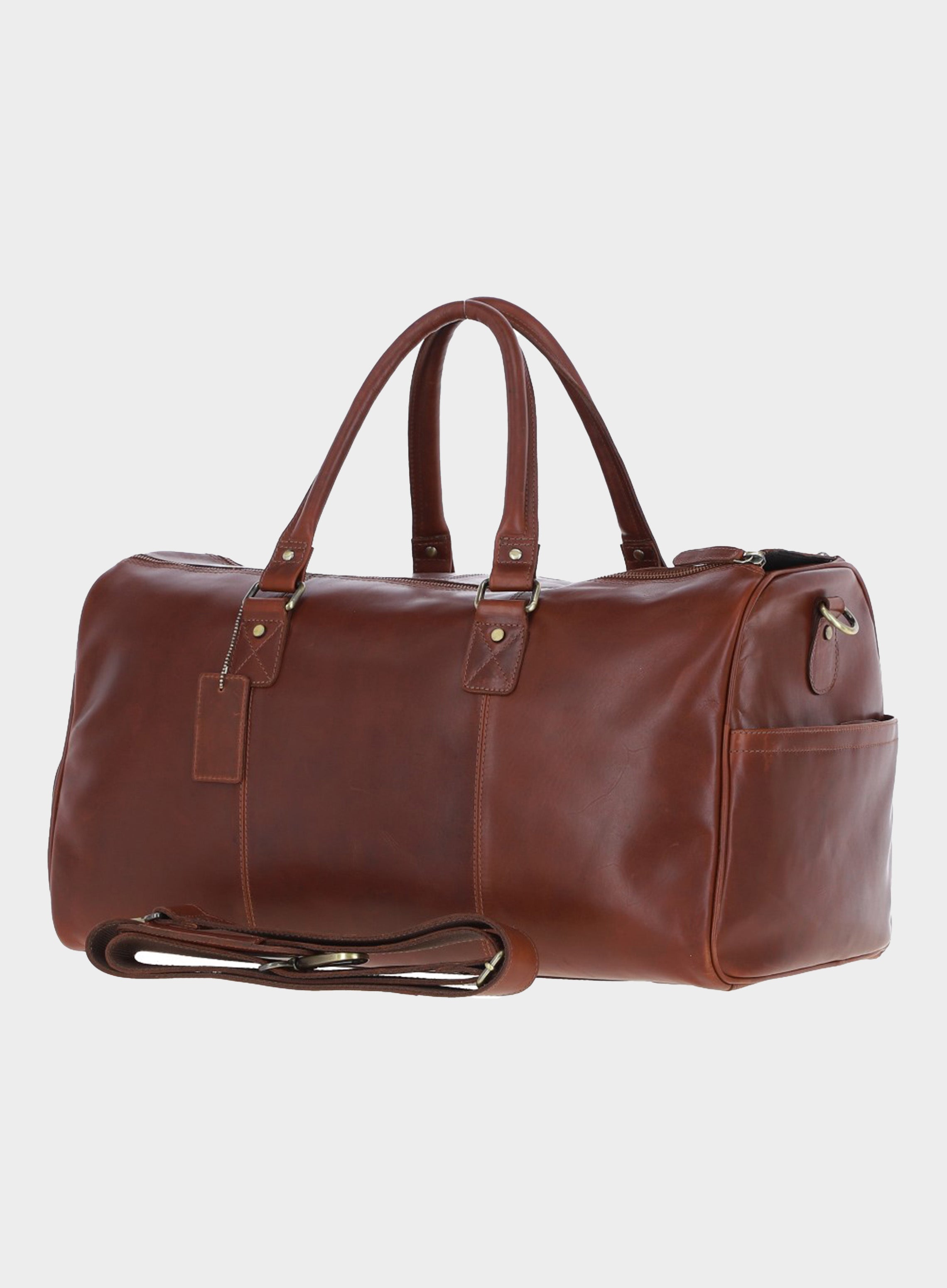 Men’s Leather Weekend Bags – Premium Travel Holdalls | The Oxford Shirt Co.