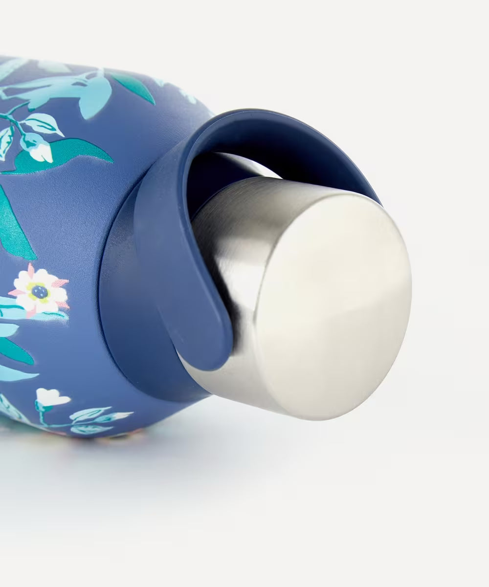 Chilly's x Liberty Water Bottle - Brighton Blossoms Whale Blue