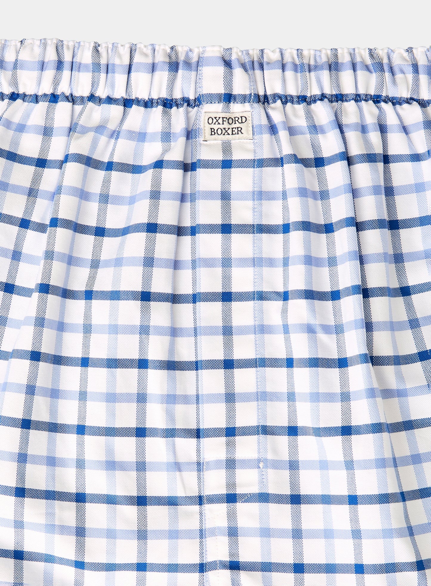 Cotton Boxers - Blue Multi Check