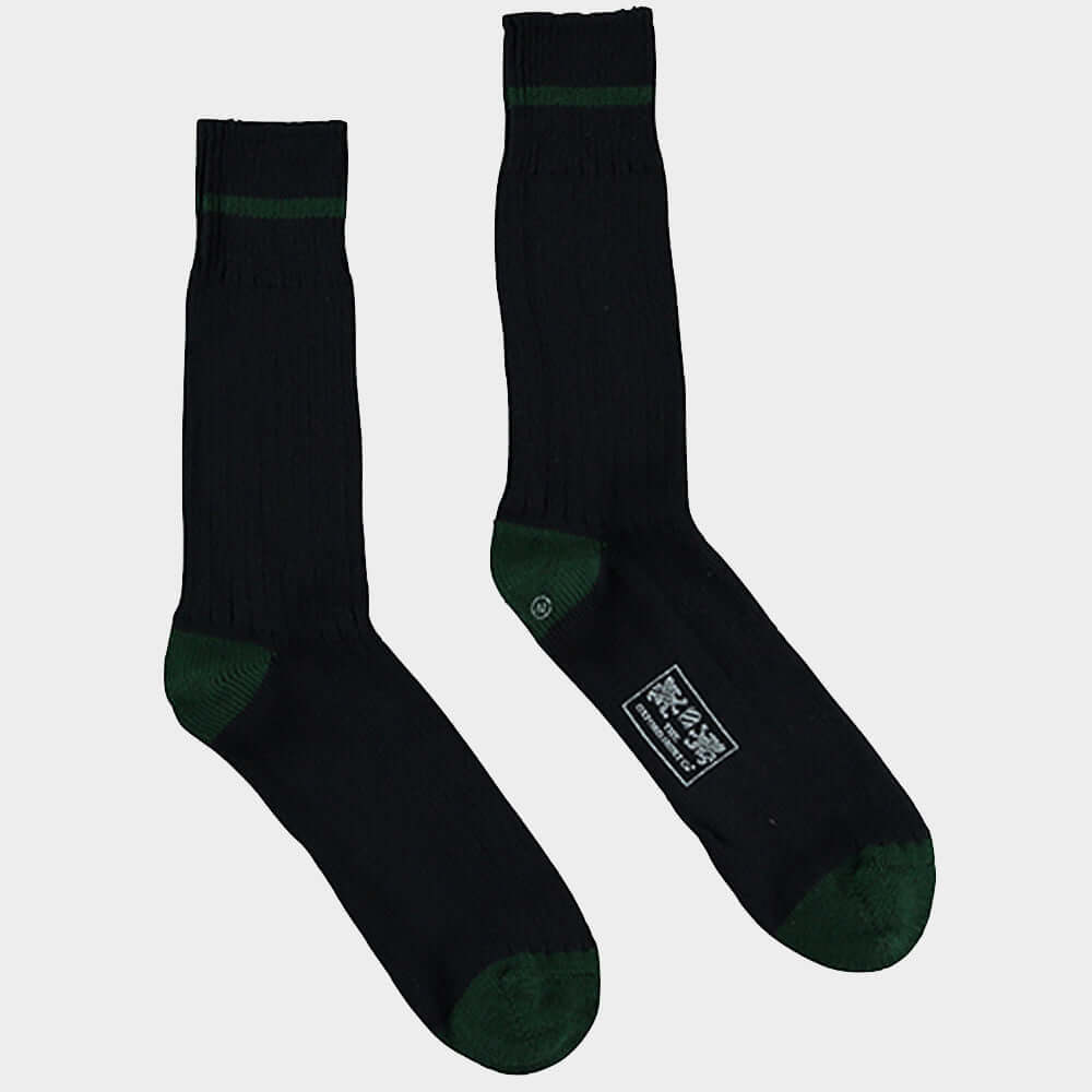 3 Pack of Socks in Black Contrast