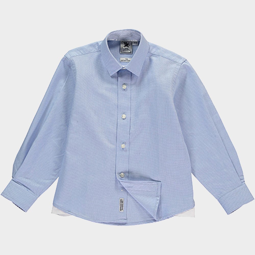 "Kids Classic Shirt in Oxford Blue - Oxford Shirt Co."