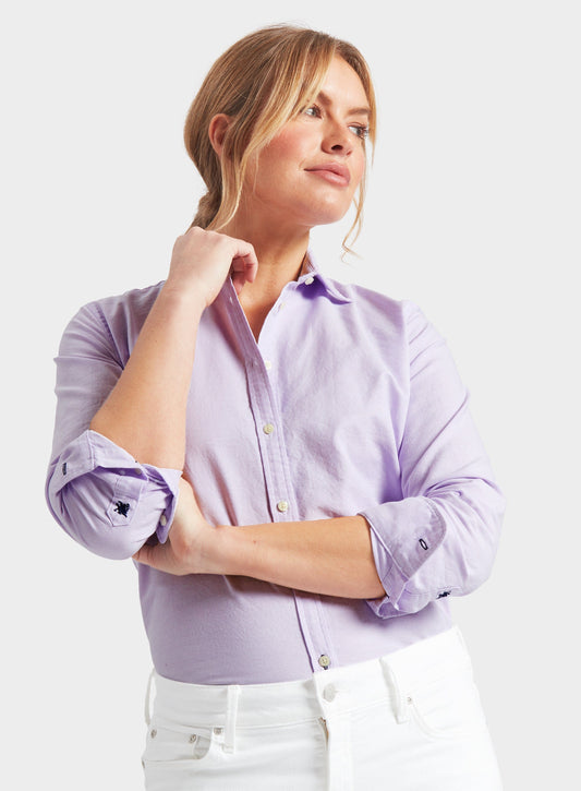 "Classic Oxford Shirt - Lilac"