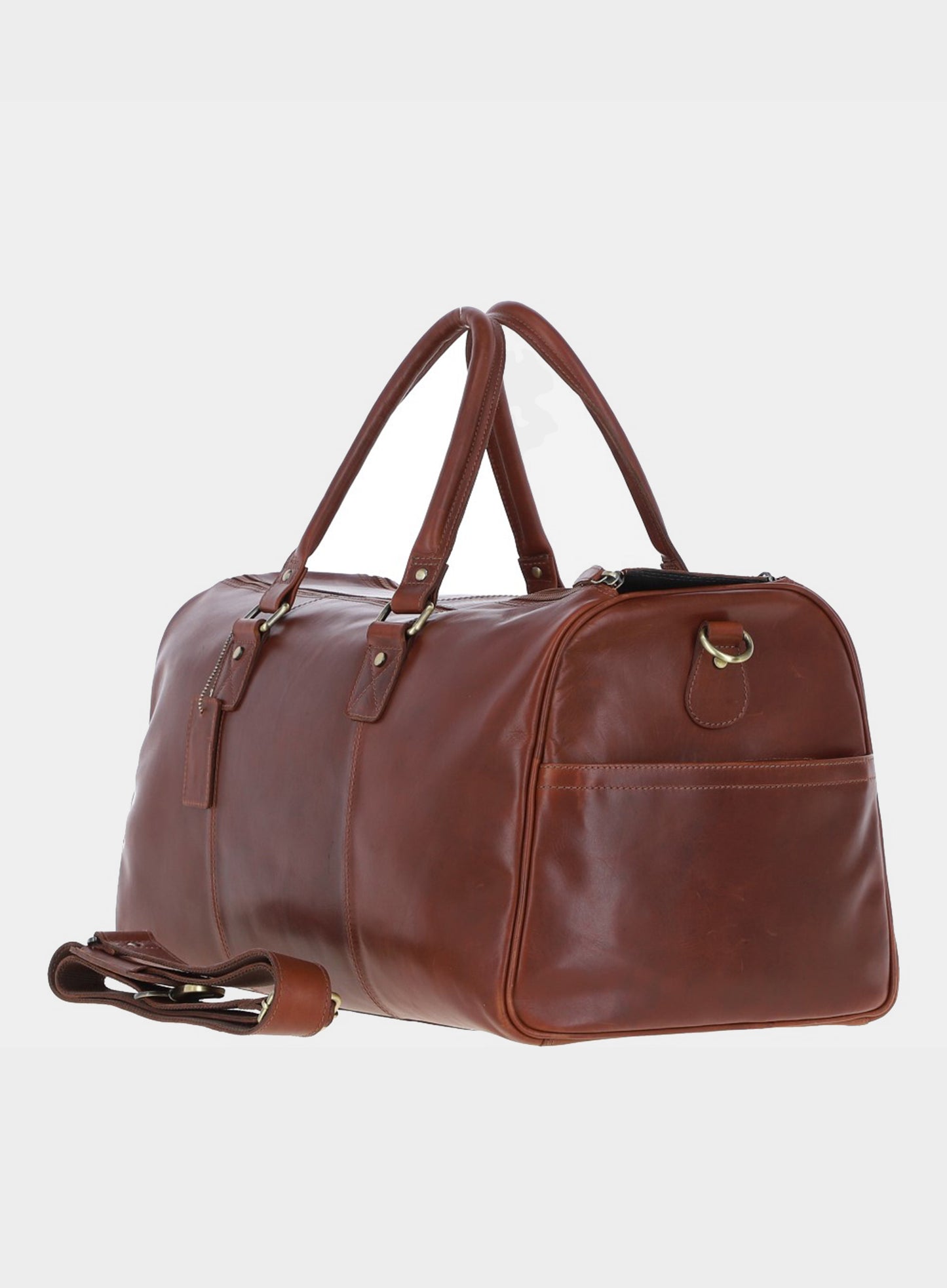 Canterbury Travel Weekend Bag - Chestnut