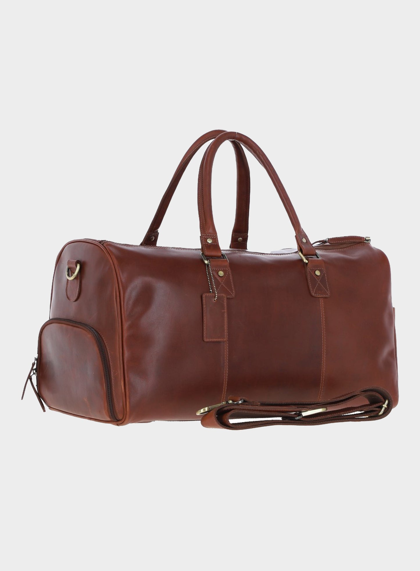 Canterbury Travel Weekend Bag - Chestnut