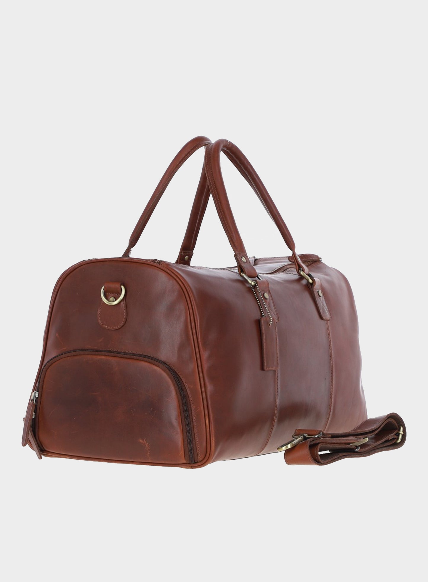 Canterbury Travel Weekend Bag - Chestnut