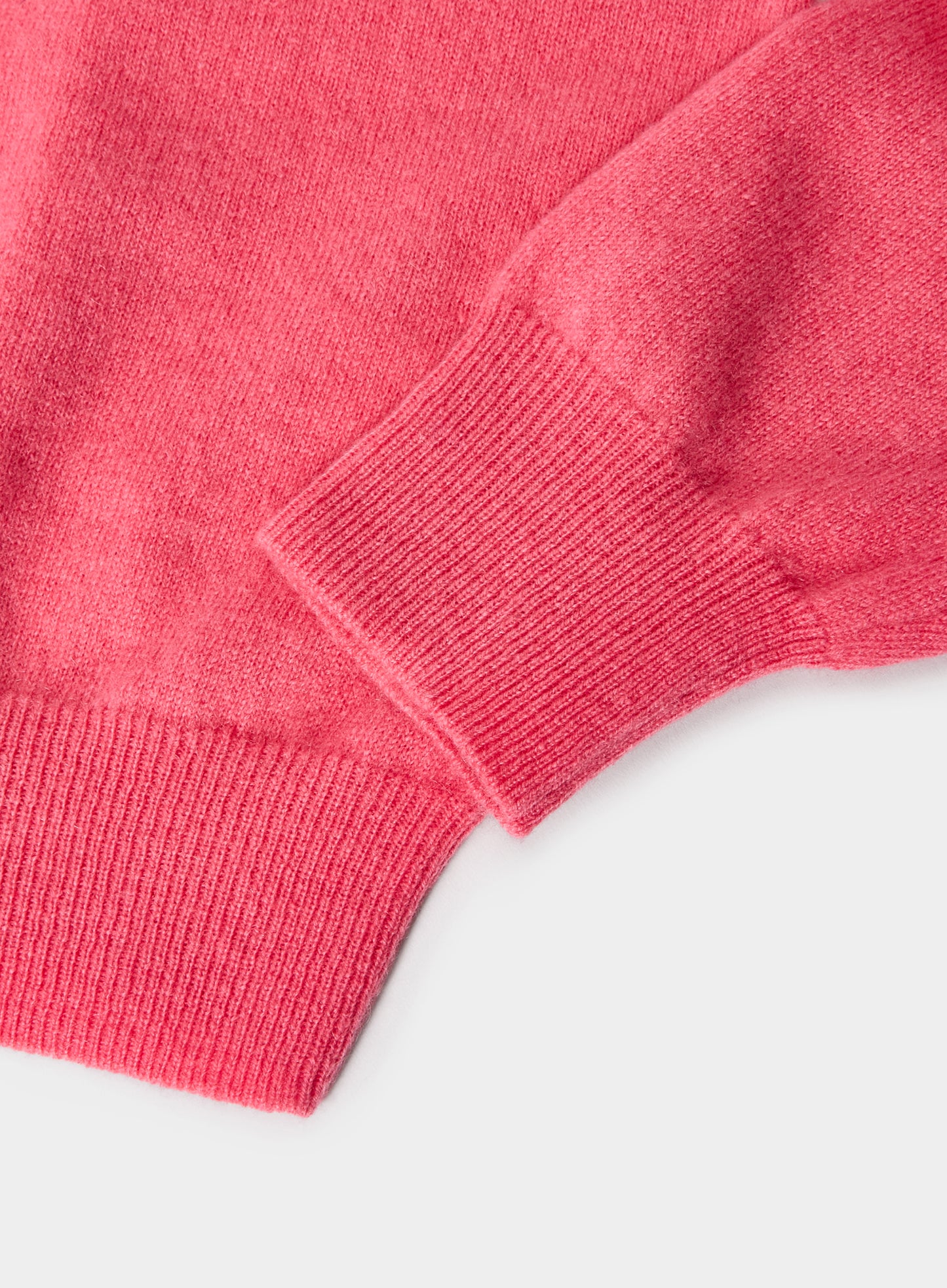 Cashmere 1/4 Zip in Magenta