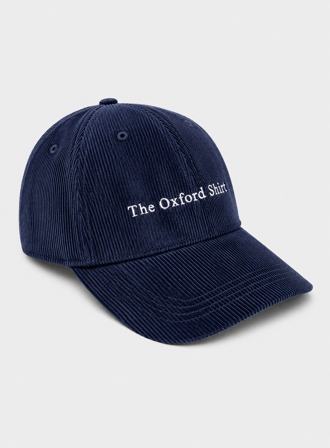 Signature Oxford Shirt Co. Corduroy Cap - Navy