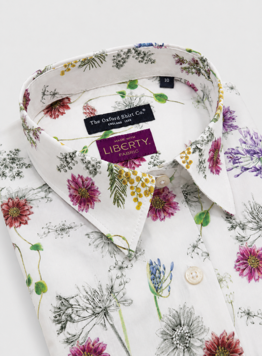 Polka Floral - Made with Liberty Fabric