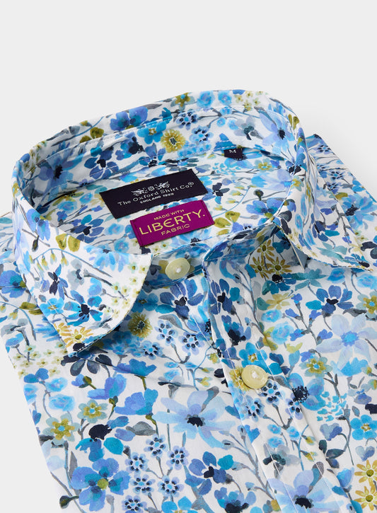 Dreams of Summer Blue - Made with Liberty Fabric