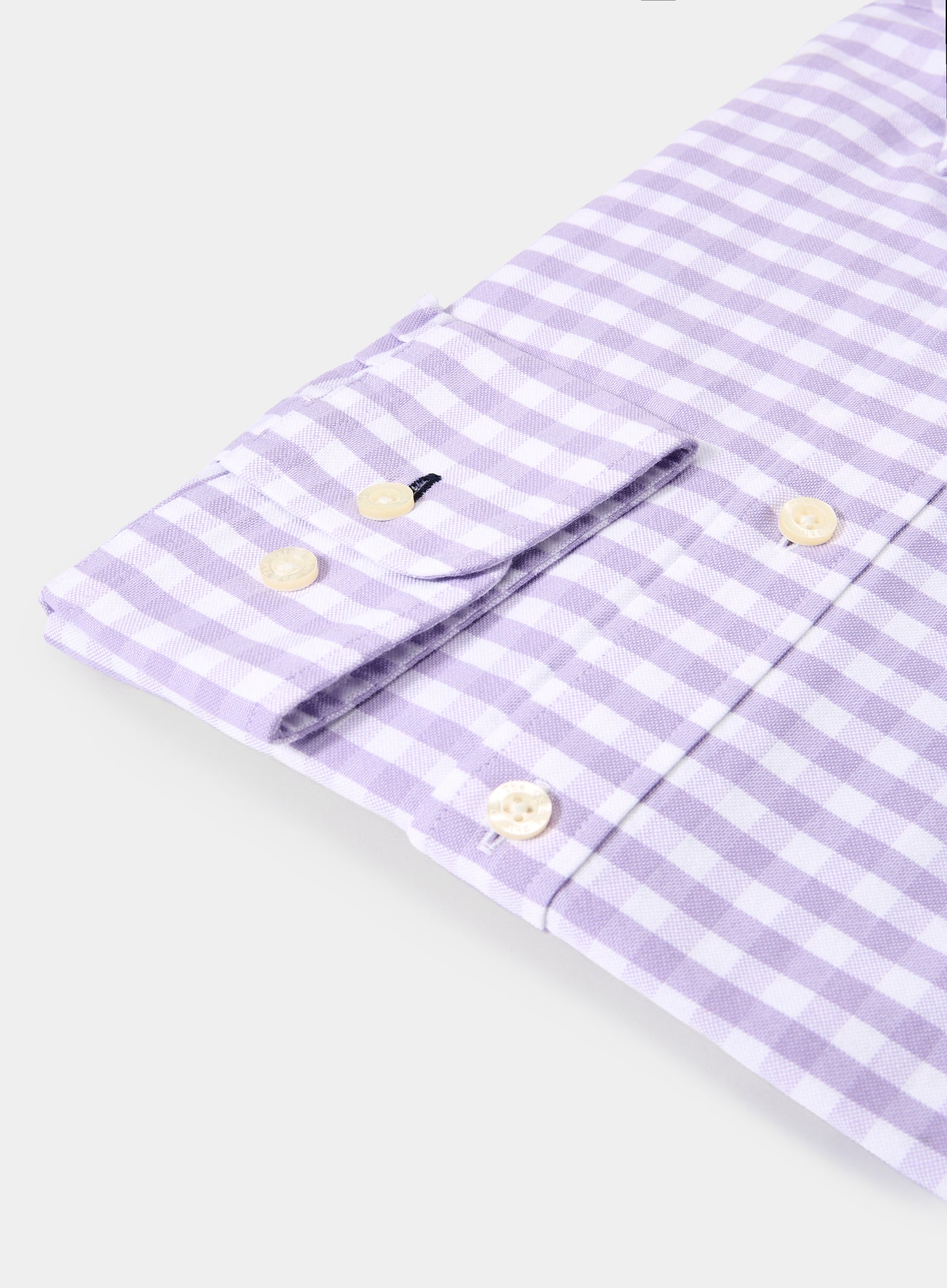 Button Down Oxford Shirt - Purple Check
