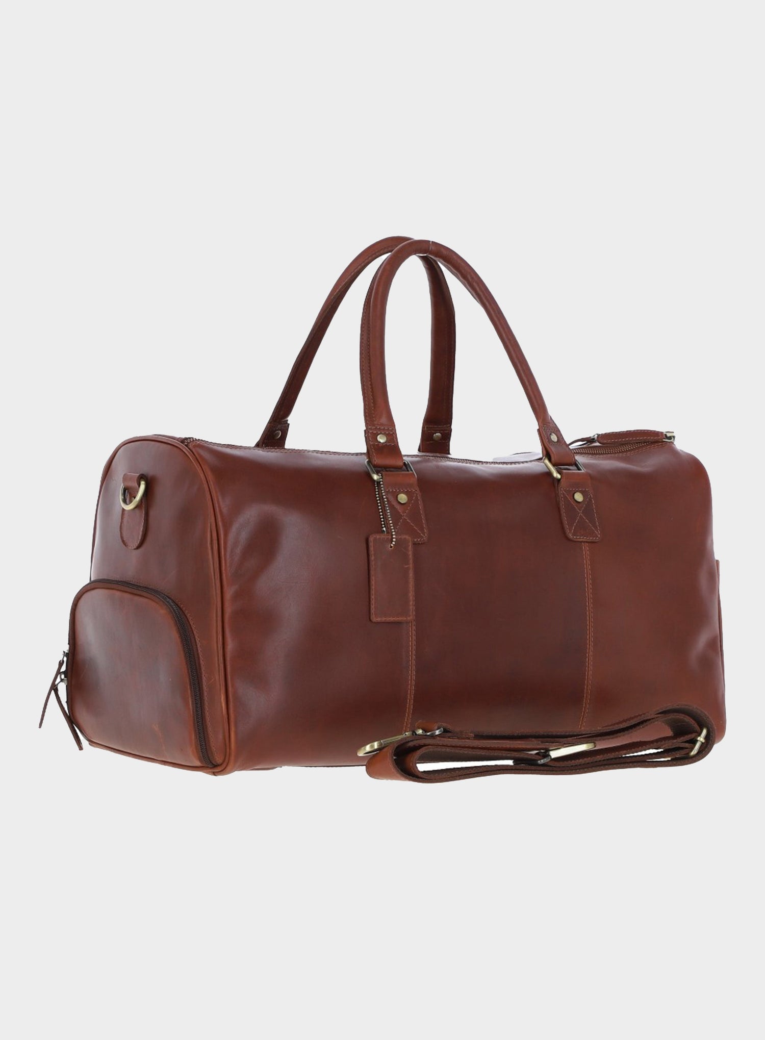 Canterbury Travel Weekend Bag - Chestnut