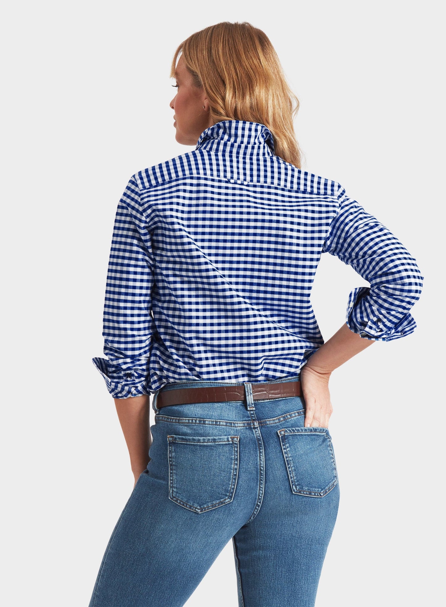 Classic Oxford Shirt - Navy Check