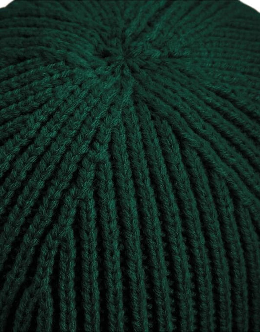 Engineered Knit Beanie - Green