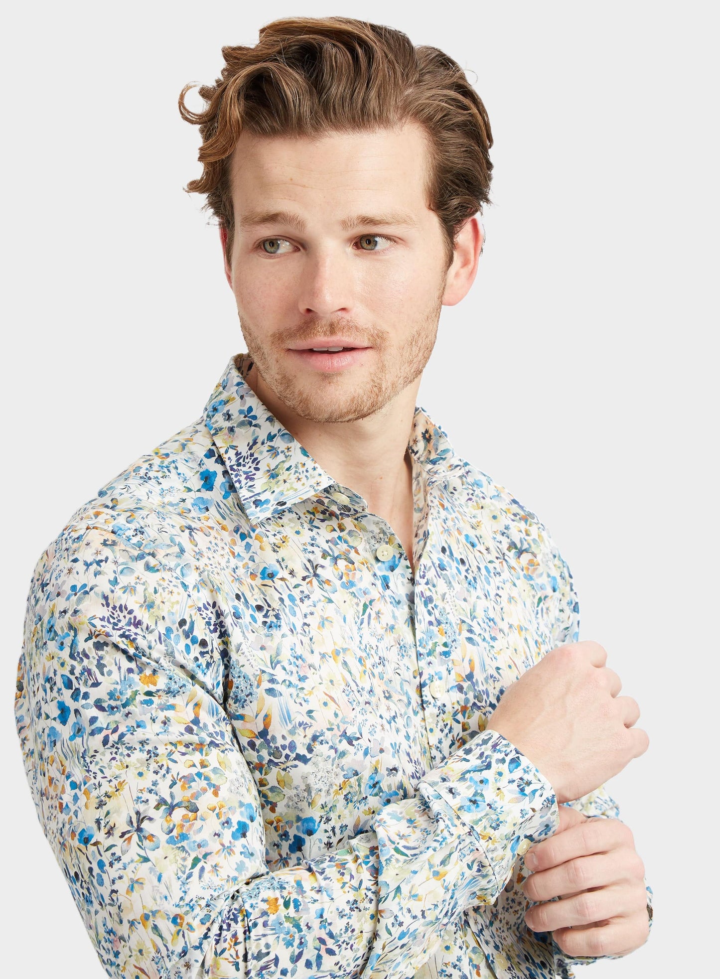 Felda Blue - Made with Liberty Fabric