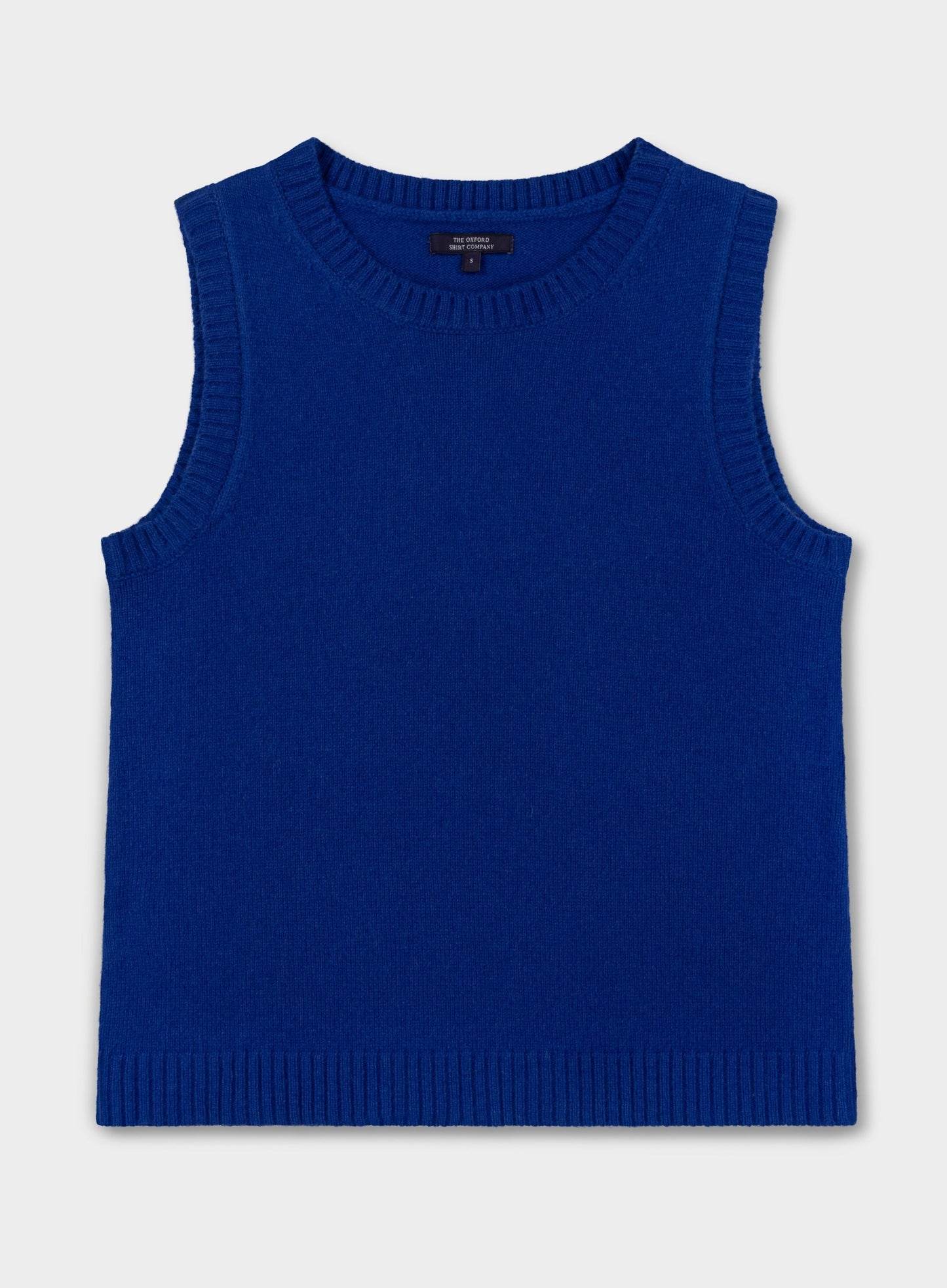 Knitted Vest in Blue