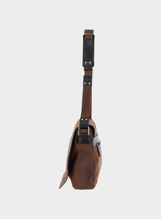 Magdalen laptop bag in Brown.