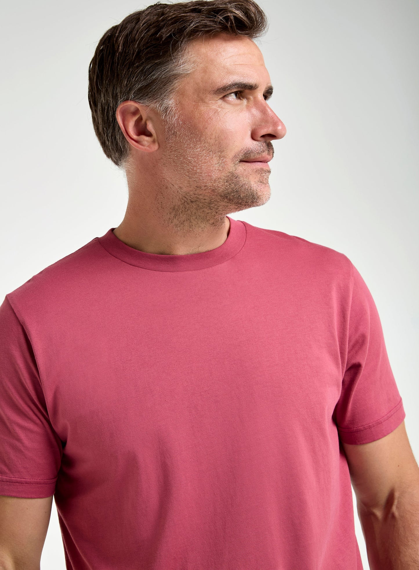 Mens Classic T-Shirt in Burgundy