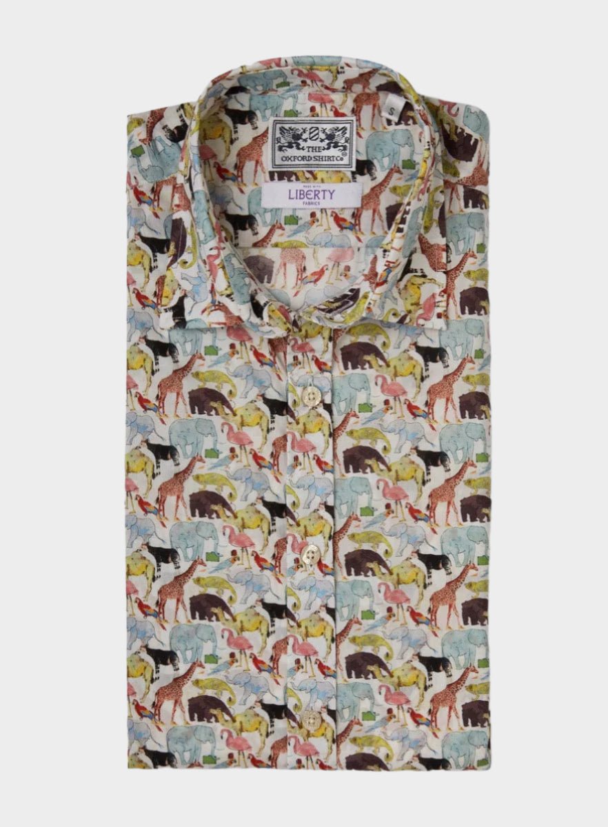 Queue for the Zoo Pastels - Made with Liberty Fabric