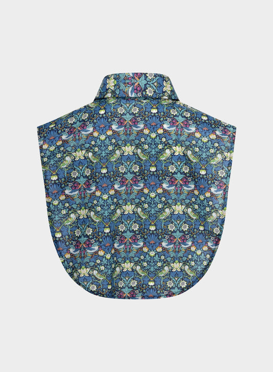 Strawberry Thief Bright Faux Collar - Made with Liberty Fabric