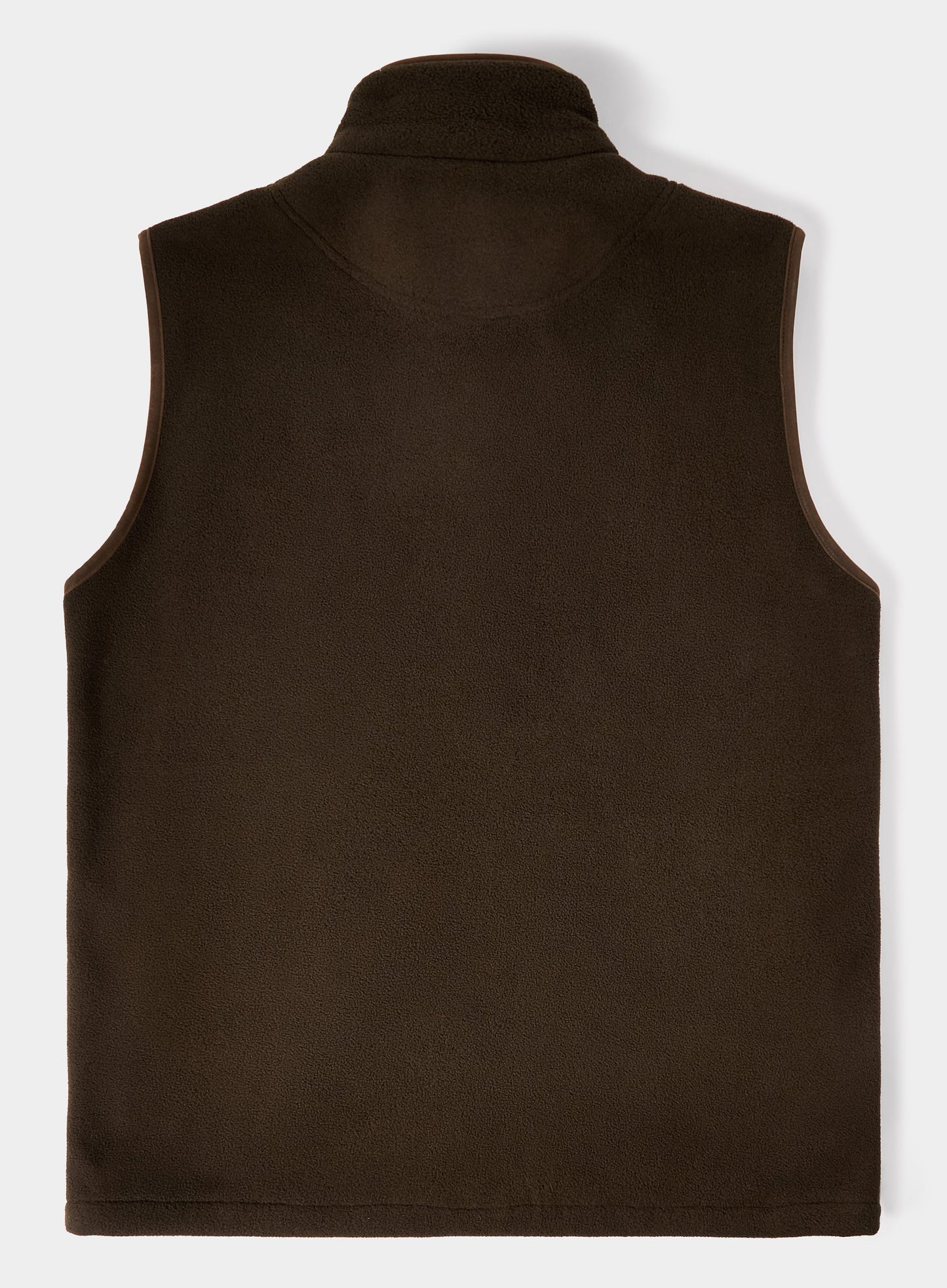Trimmed Fleece Gilet - Olive