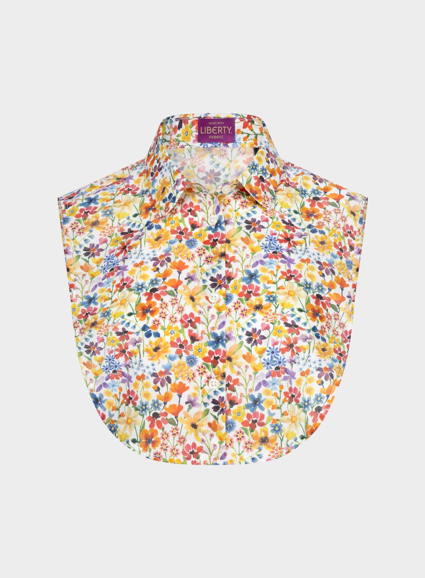 Dreams of Summer Fake Collar Shirt - Made with Liberty Fabric