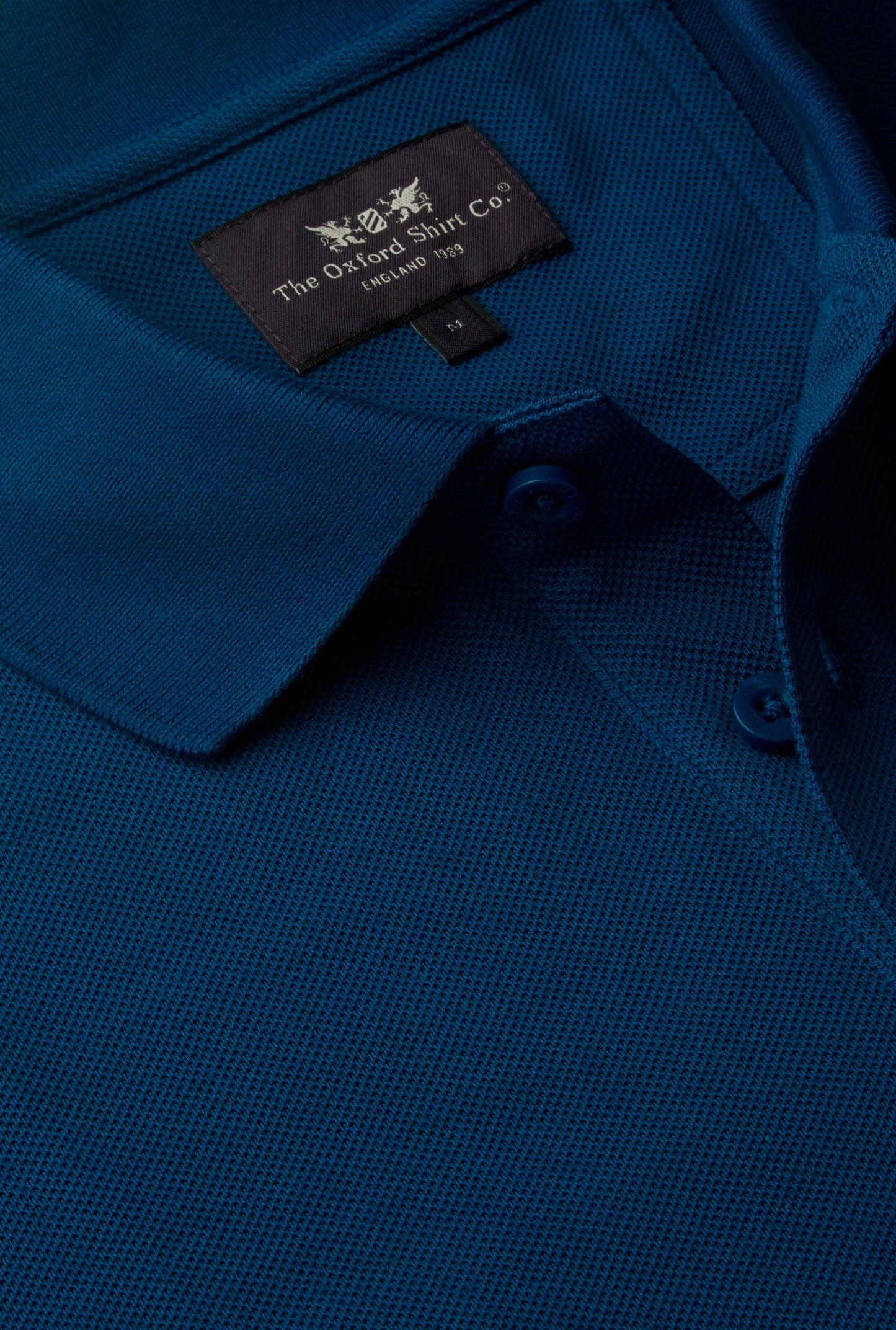 Pique Polo Shirt - Blue