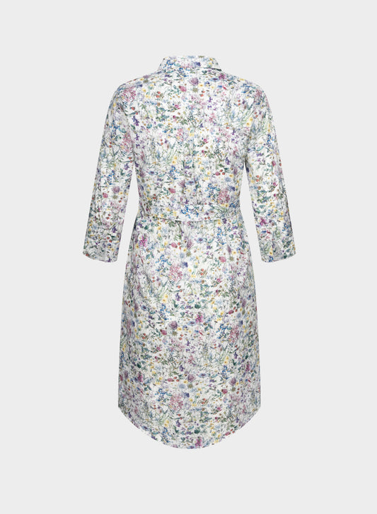 Wildflower Shirt Dress - Made with Liberty Fabric