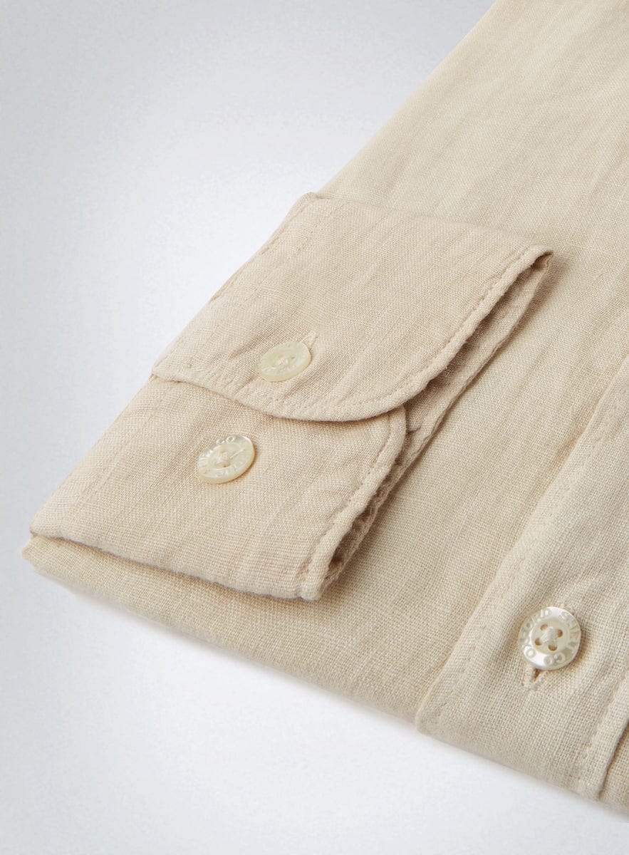 Womens Linen Shirt in Natural