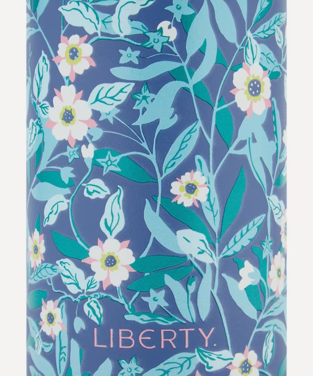 Chilly's x Liberty Water Bottle - Brighton Blossoms Whale Blue