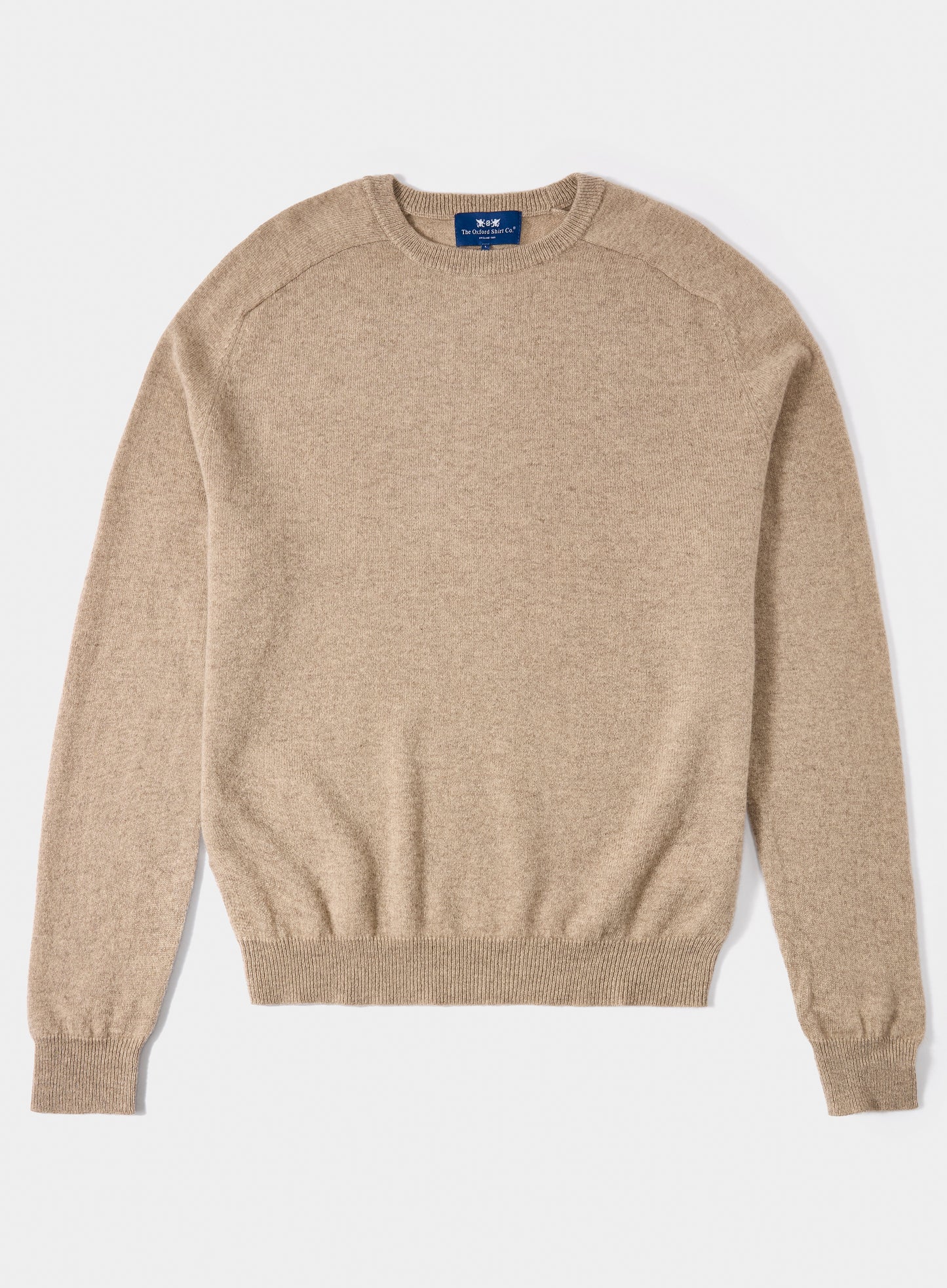 Cashmere Crew Neck - Beige