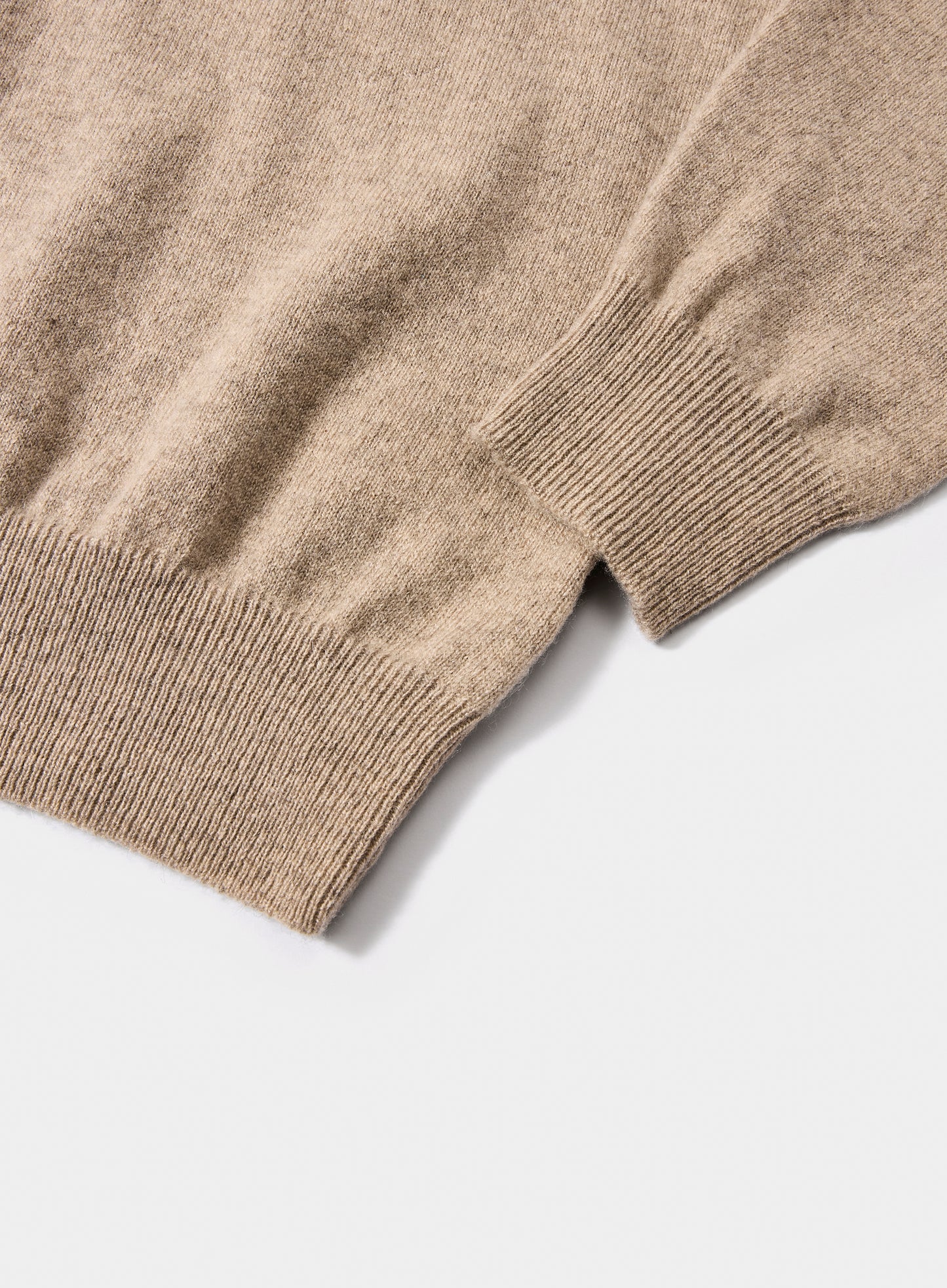 Cashmere Crew Neck - Beige