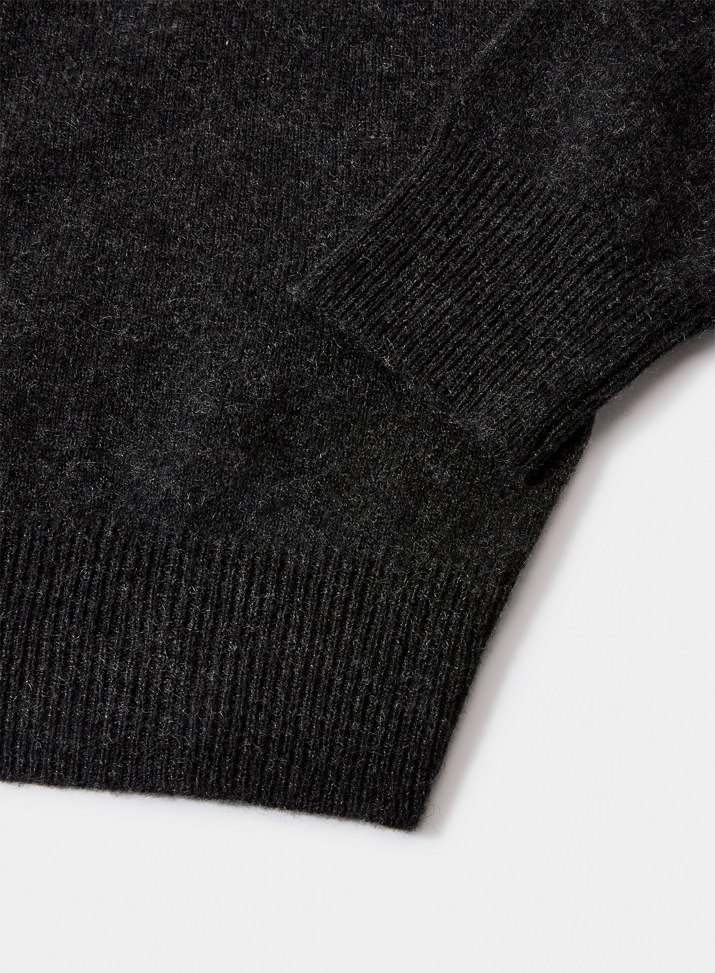 Cashmere Crew Neck - Charcoal