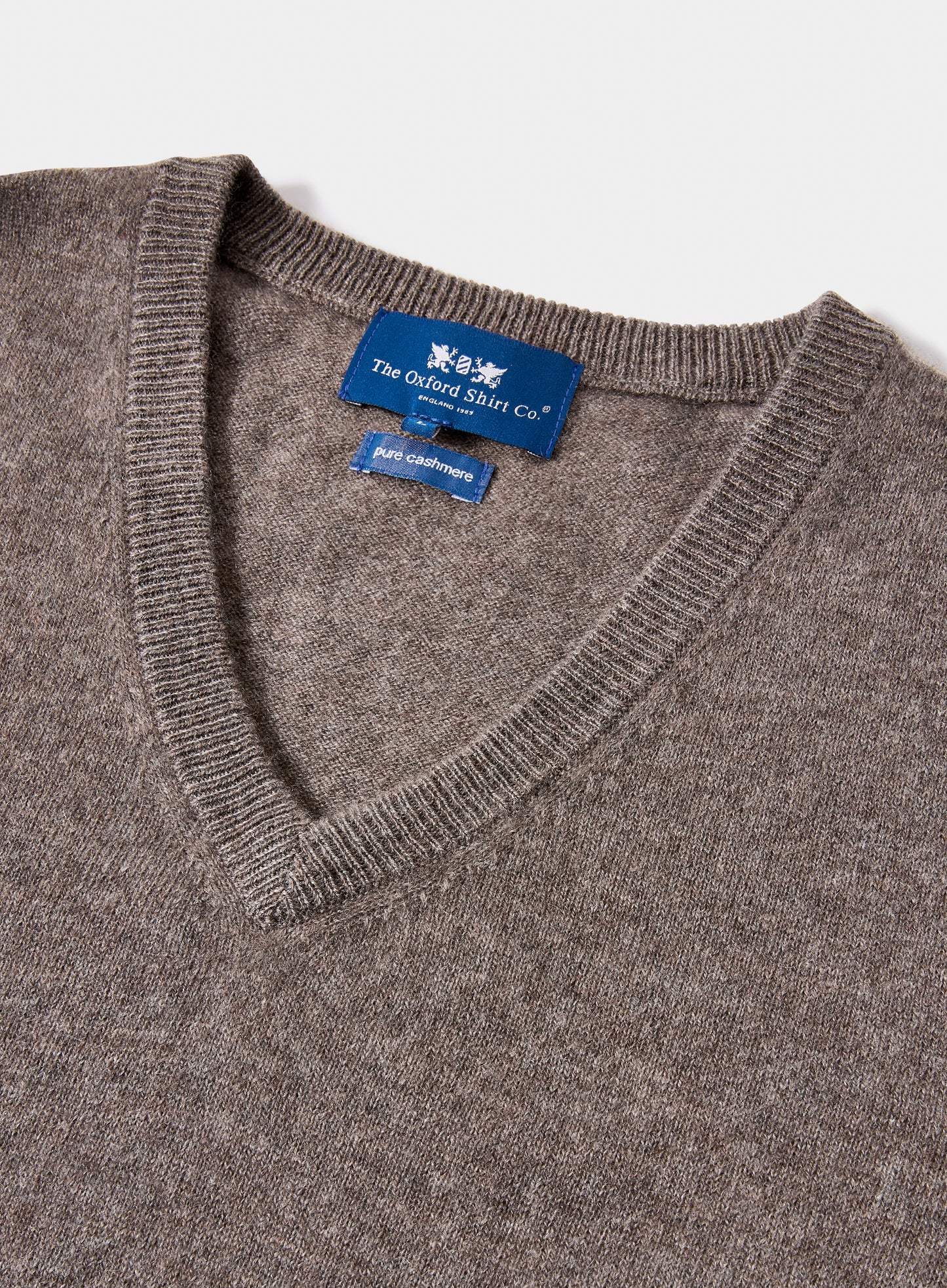 Cashmere Sleeveless Vest - Otter