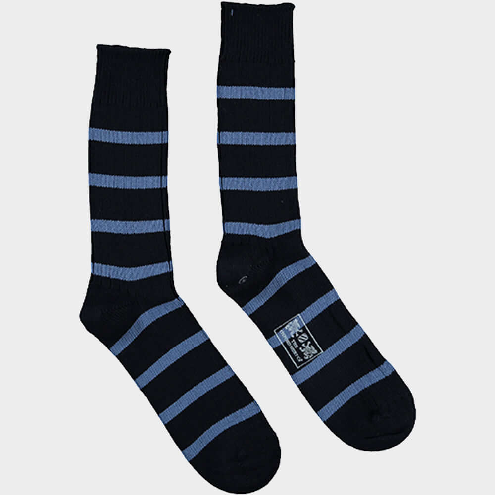 "3 Pack of Socks in Blue Stripes"