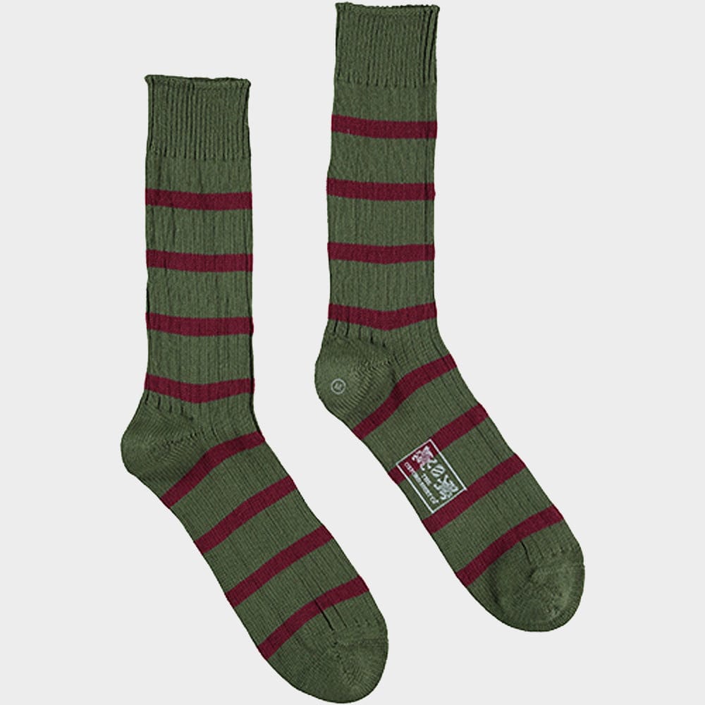 "3 Pack of Socks in Country Stripes"
