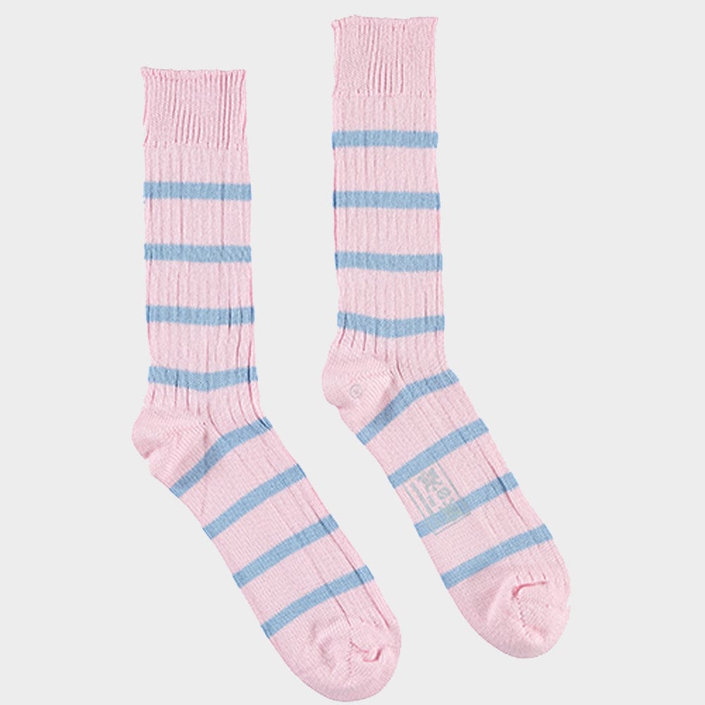 "3 Pack of Socks in Pastel Stripes"
