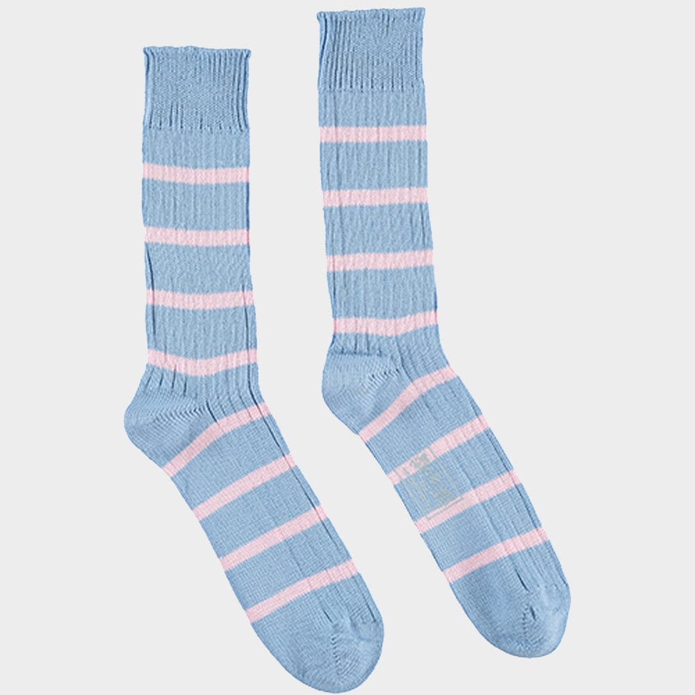 "3 Pack of Socks in Pastel Stripes"