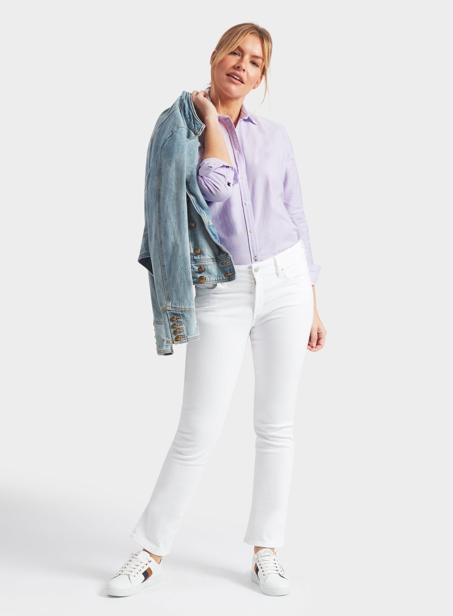 "Classic Oxford Shirt - Lilac"