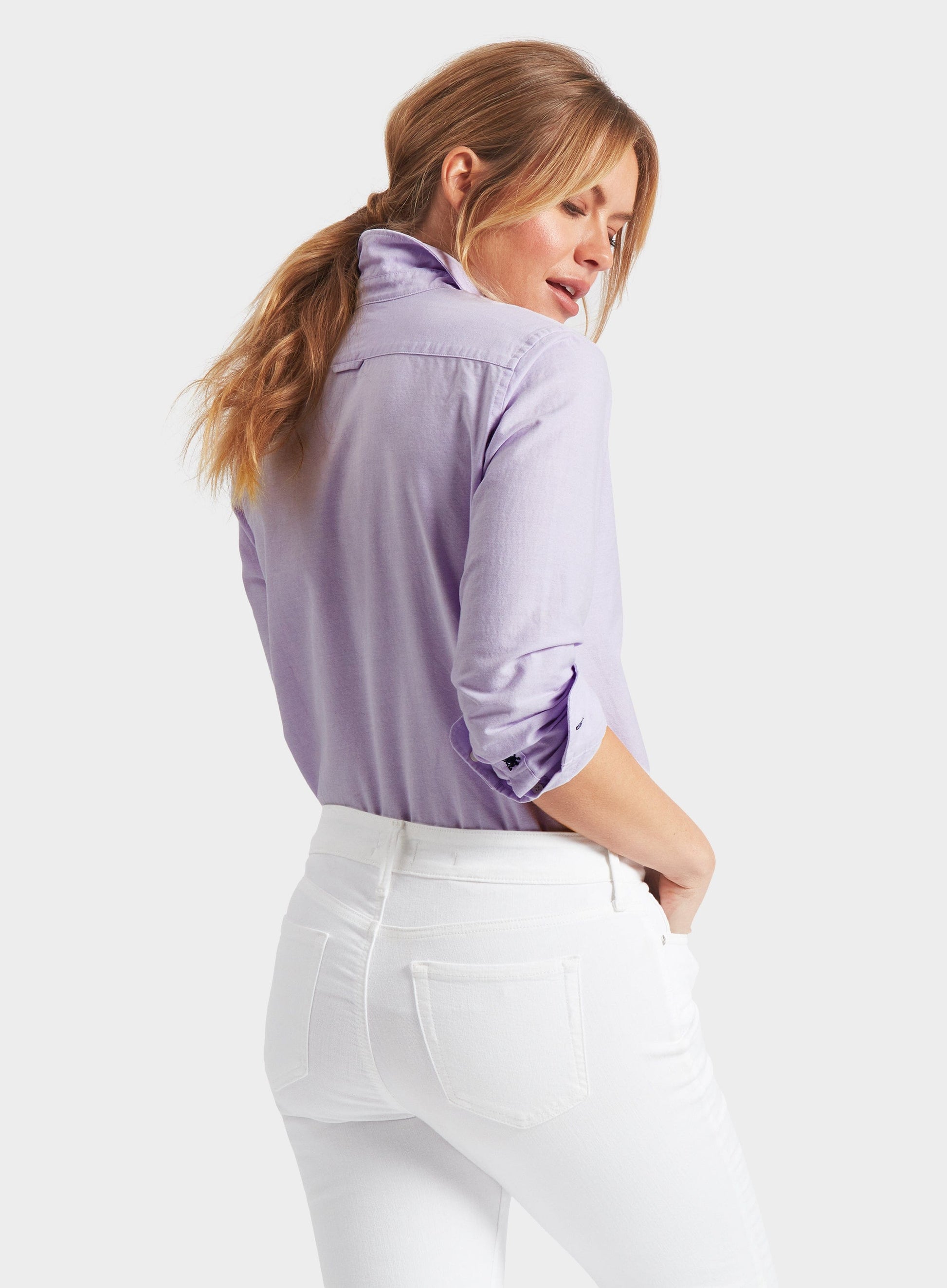 "Classic Oxford Shirt - Lilac"
