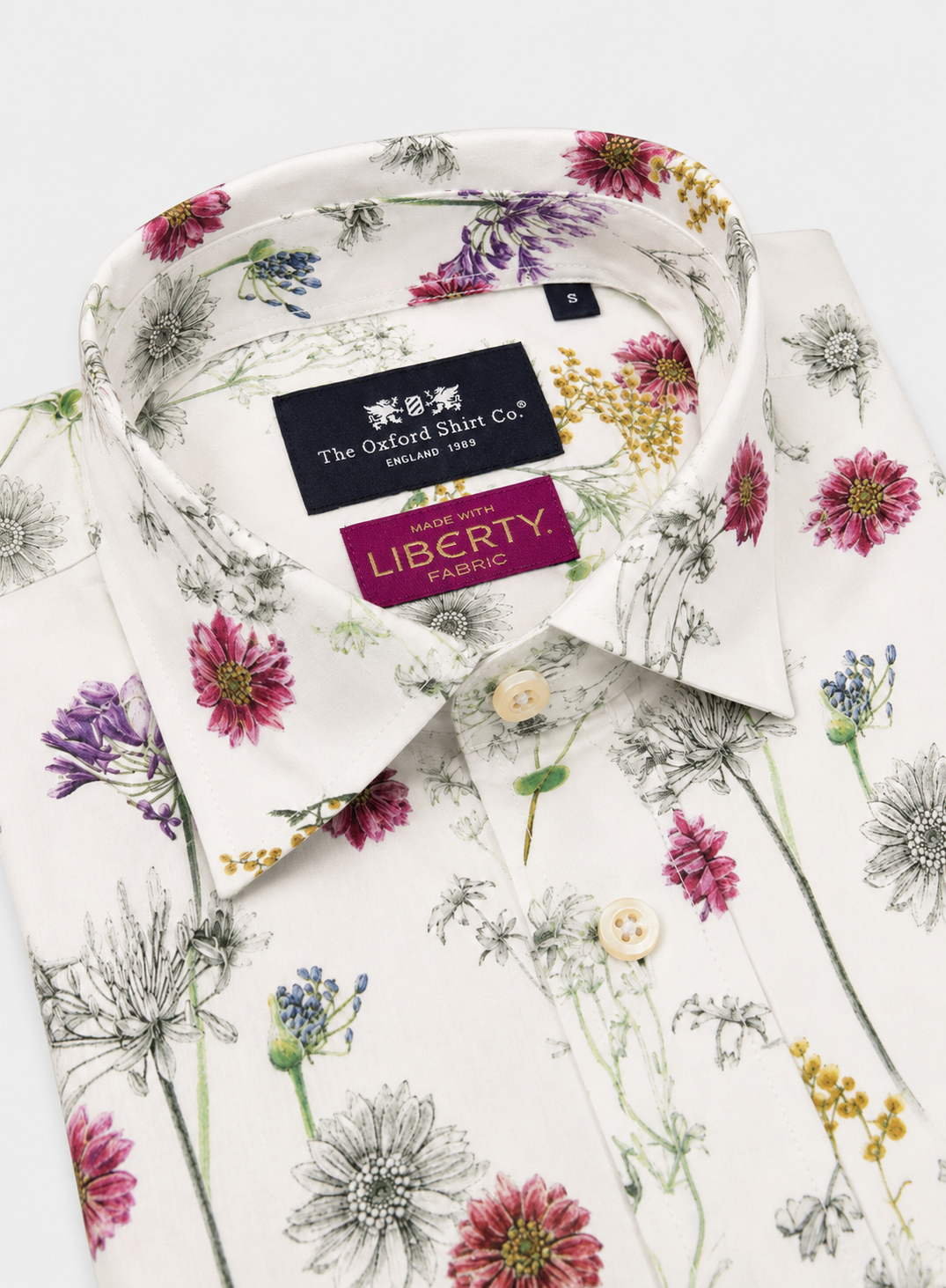 Polka Floral - Made with Liberty Fabric
