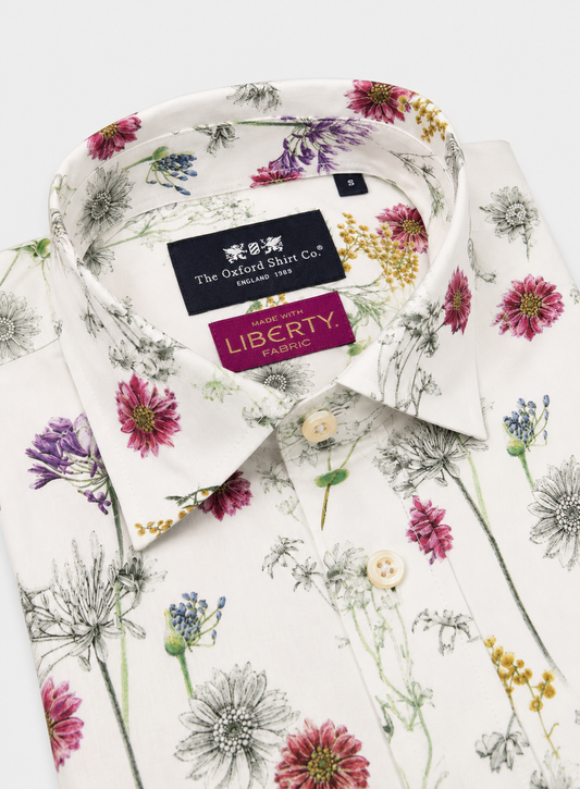 Polka Floral - Made with Liberty Fabric
