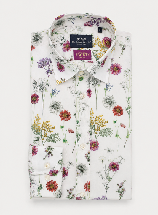 Polka Floral - Made with Liberty Fabric