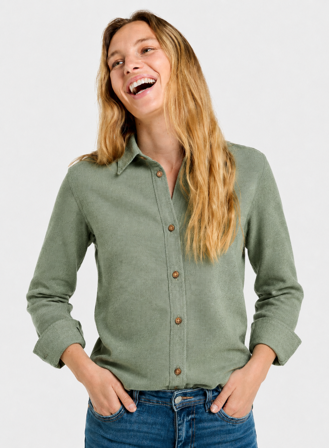 Classic Flannel Shirt - Green