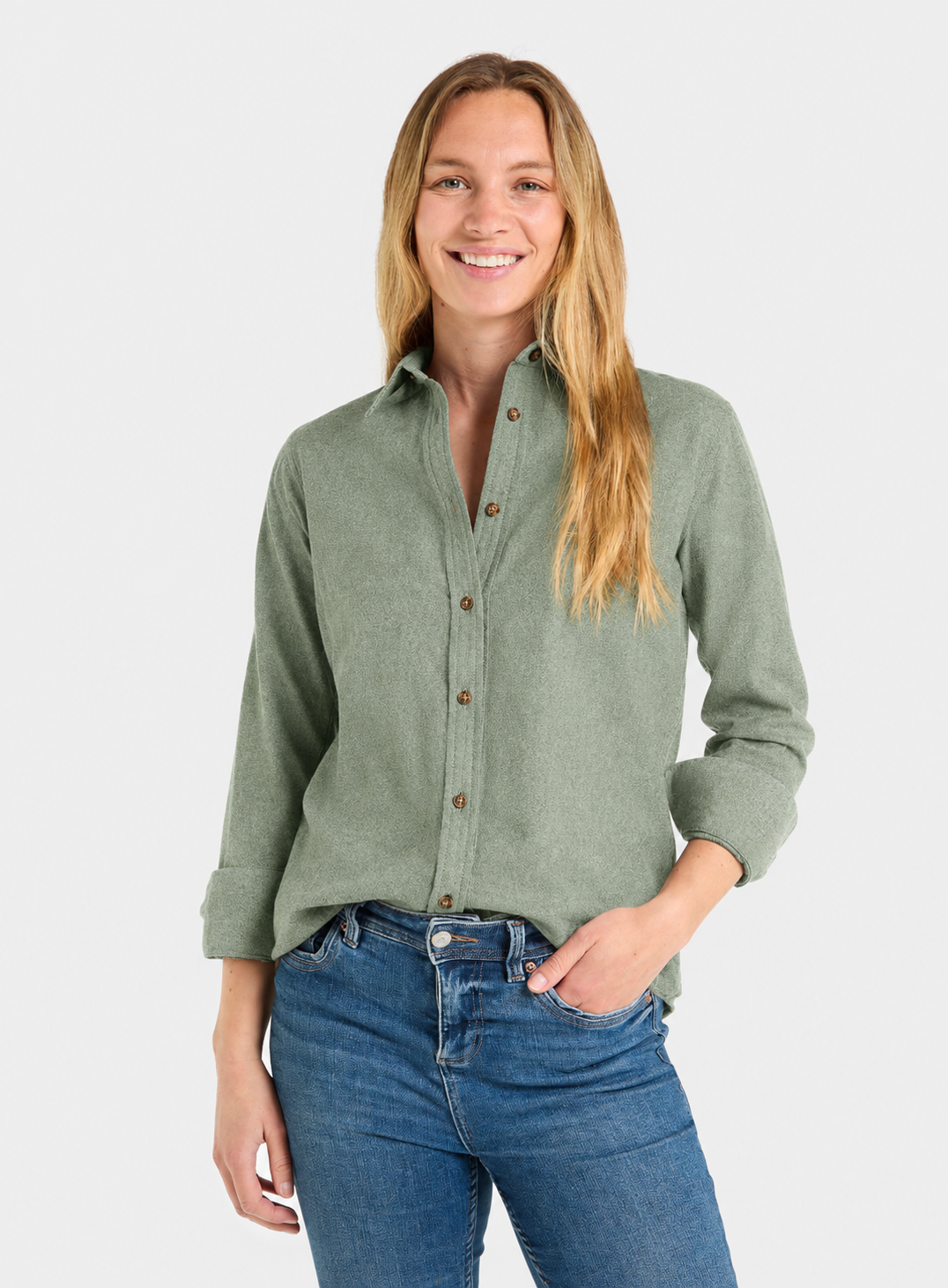 Classic Flannel Shirt - Green