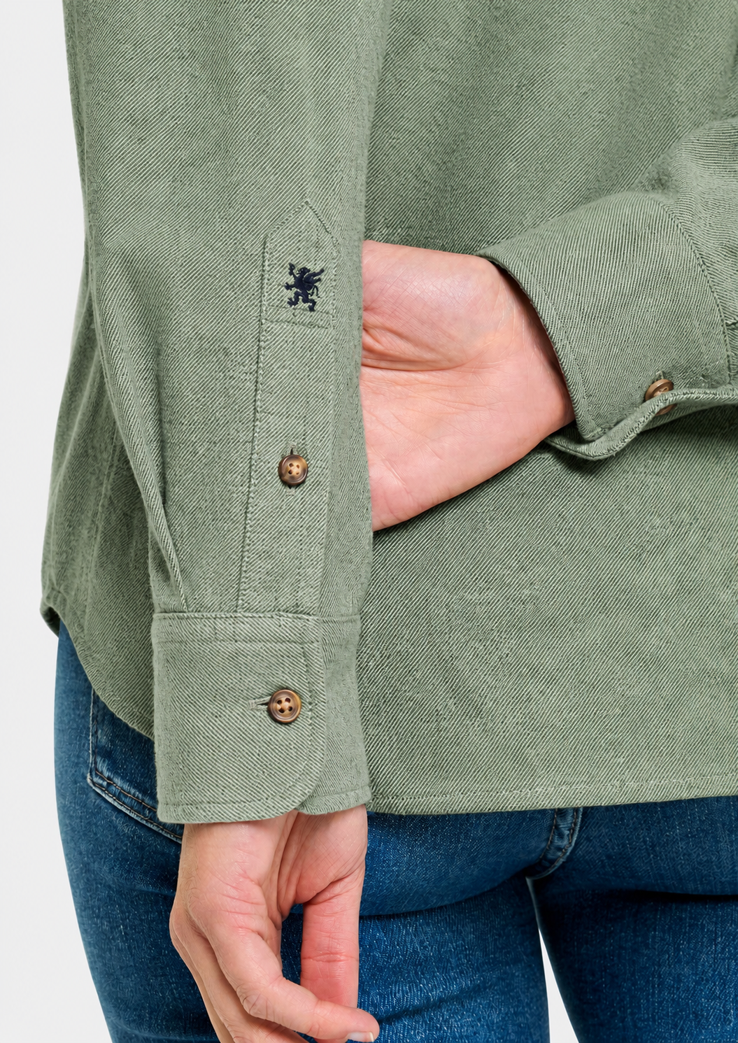 Classic Flannel Shirt - Green