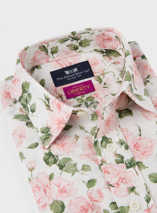 Caroline Rose Pink - Made with Liberty Fabric