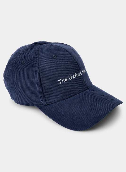Signature Oxford Shirt Co. Corduroy Cap - Navy