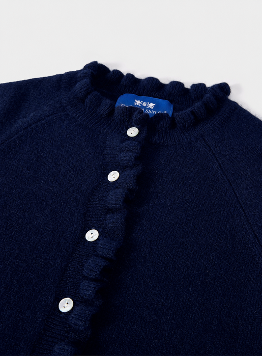Frill_Knit_Cardigan_Collar_Shot_Navy