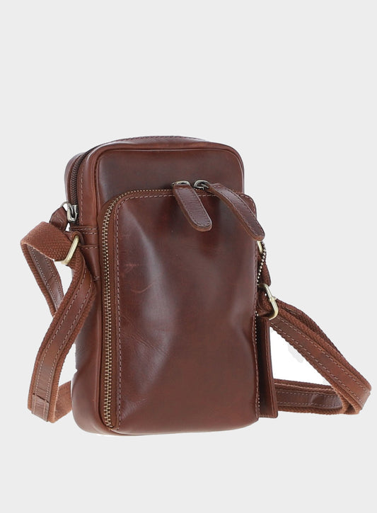 Oriel Crossbody Bag - Chestnut