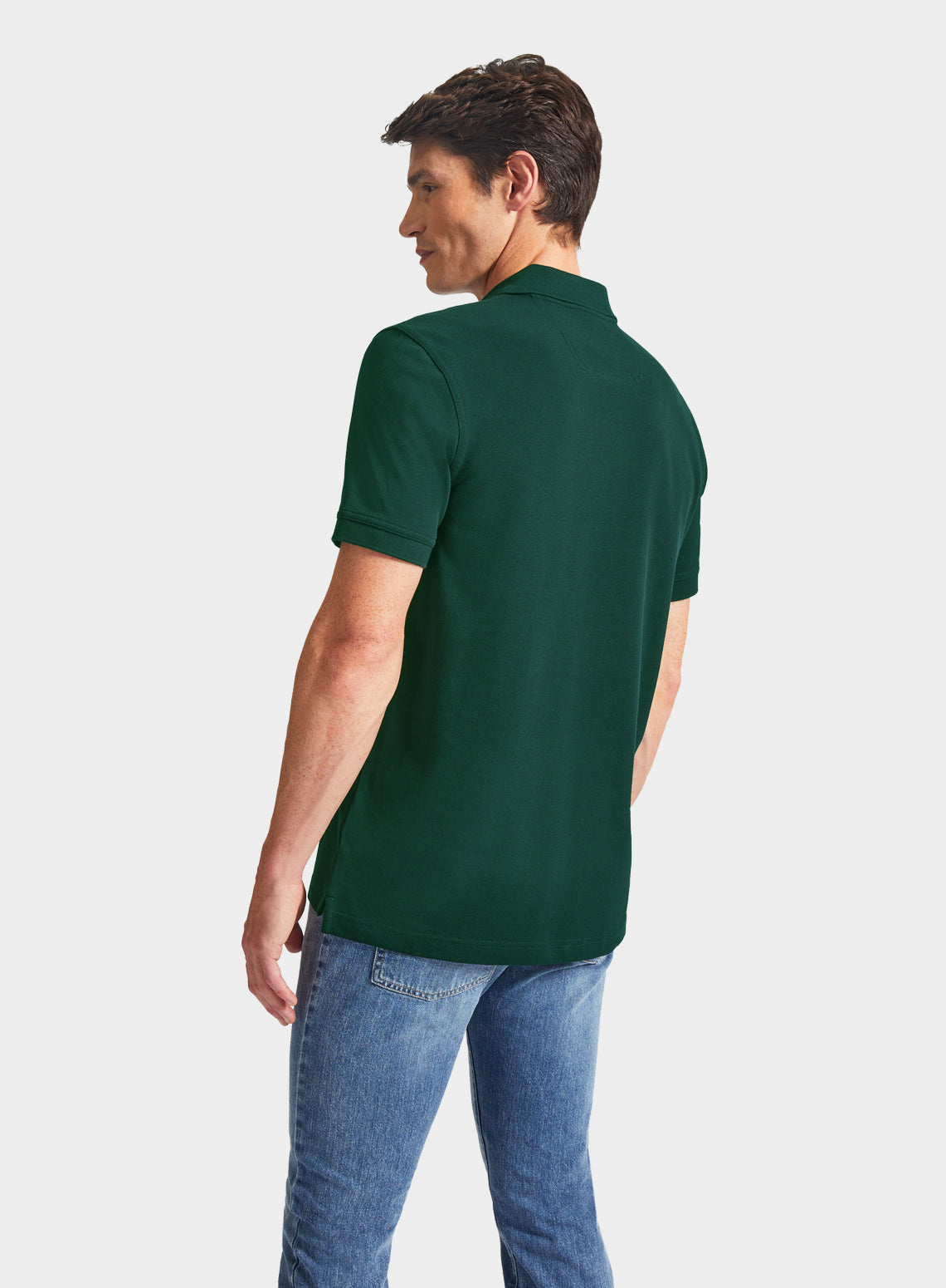 Pique Polo Shirt - Green